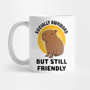 Socially Awkward but still friendly Capybara Mug